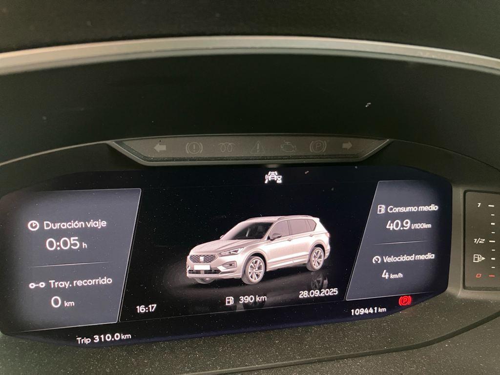 SEAT Tarraco 2.0 TSI S&S FR GO L 4Drive DSG 140 kW (190 CV) - 12